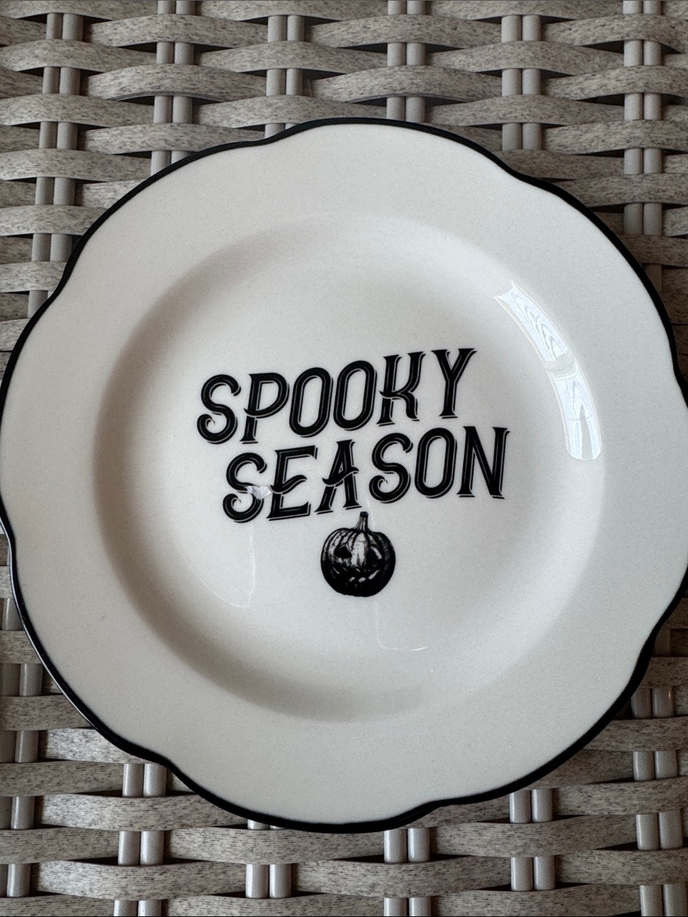 Halloween Plate
